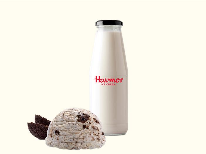 Oreo Crush Ice Cream Shake Havmor